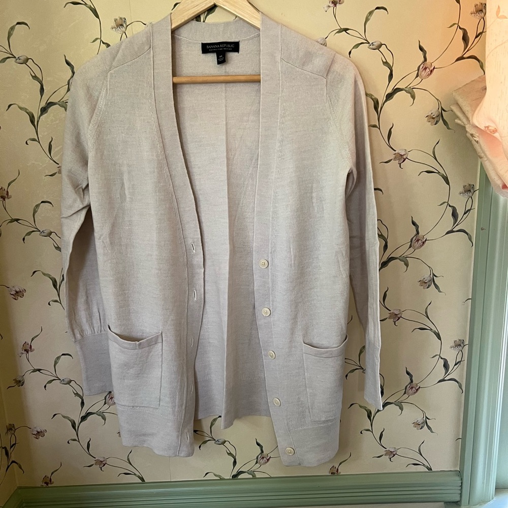 Merino Wool Cardigan